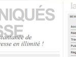 communique de presse